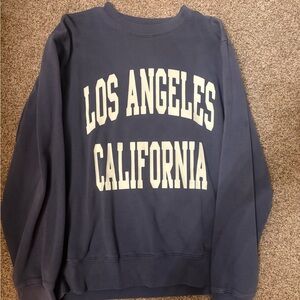 PacSun Blue Los Angeles Sweatshirt